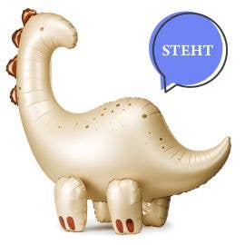 PartyDeco stehender Folienballon Brontosaurus