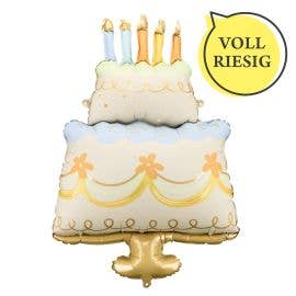 PartyDeco Folienballon Kuchen