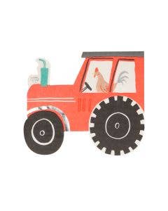 Meri Meri Servietten Traktor On the Farm